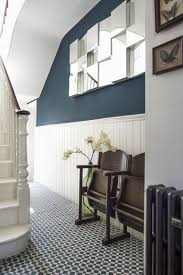 In London A Shop Owner S Carefully Considered Family Home Design Sponge Foyer Decorating Hallway Seating Hallway Chairs