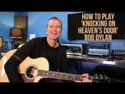 How To Play Knocking On Heavens Door On Guitar How To Play Knocking On Heaven S Door By Bob Dylan Youtube Guitar Playing Guitar Songs