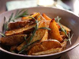 Garlic And Rosemary Oven Fries Recipe Fries In The Oven Food Network Recipes Valerie S Home Cooking Recipes