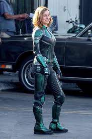 Brie larson is planning on wearing her golden globes hairstyle for as long as possible. Scans Daily Noscans First Look At Brie Larson As Captain Marvel