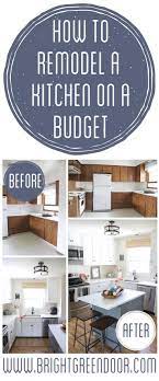 Remodel A Kitchen On A Budget Our Kitchen Reveal Budget Kitchen Remodel Kitchen Remodeling Projects Kitchen Remodel Layout