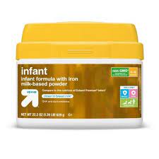 Young covers all four of target's brand, up&up, formula. Target Brands Baby Formula Target