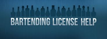 Bartending License Help