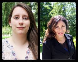 Veronica and Edith receive the Daniel and Margaret Carper Foundation  Scholarship