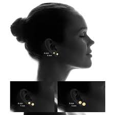 8mm zircon 925 sterling silver earrings enjoy ✓free shipping worldwide! A M 14k White Gold 8mm Ball Stud Earrings 9852822 Hsn