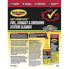 Buy Rislone 4720 Cat Complete Fuel Exhaust Emissions System Cleaner Check Engine Light Medic 4 Pack Online In Vietnam B08sqgds8b