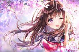 100+] Cute Kawaii Anime Girl Wallpapers | Wallpapers.com