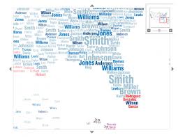Find out where in the world your surname originated, what it originally meant and how many other people you share it with. Creative Map Of The Us Via Surnames Churchmag