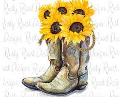 Boots make such a cool. Boots With Flowers Etsy