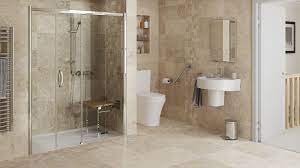 Put at least two grab bars so that person in a wheelchair can easily use them. Aging In Place Bathroom Design Handicap Bathroom Remodeling