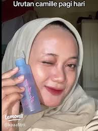 Testimoni Facemist dan Day Cream Camille: Kulit Lebih Glowing