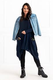 Cepleri Renkli Pul Tunik Lacivert Tunik Moda Stilleri Butik