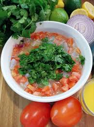 Cool and tasty shrimp ceviche recipe, shrimp served with chopped red onion, chile, cilantro, cucumber, avocado with lemon and lime juices. Easy Classic Shrimp Ceviche Recipe Jett S Kitchen