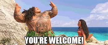 Moana Youre Welcome Gif Moana Youre Welcome Maui Discover Share Gifs