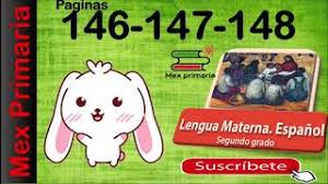 El león de el español publicaciones s.a. Respuestas Explicacion Espanol 2 Pagina 146 147 148 Lengua Materna Espanol Segundo Grado Primaria Youtube
