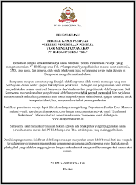 Ingat untuk selalu cek ulang email secara keseluruhan sebelum sama halnya dengan cara melamar kerja lewat email. Sampoerna Career