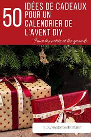 Idees De Cadeaux Calendrier De L Avent Calendrier De L Avent Calendrier De L Avent Diy Idee Calendrier De L Avent
