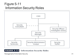 information security organization chart officer ciso