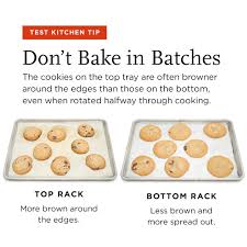 how to bake cookies on two racks