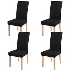 See this chair leg covers on amazon get more rebates up to 100% for tools & home improvement. Black Chair Covers 4 Pack Christmas Seat Covers Stretch Kitchen Spandex Dining Ebay