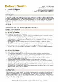 The skills section of your resume shows employers you have the abilities required to succeed in the role. It Technical Support Resume Samples Qwikresume