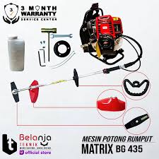 Try sandy yudha 161910101109 s1 teknik mesin universitas. Matrix Mesin Potong Rumput Gendong Bg 435 Brush Cutter 4 Tak Bg435 Shopee Indonesia