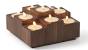 Simple Wooden Candle Holders