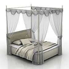 Bed 3d Model Bed Bedroom Furniture 3d Model