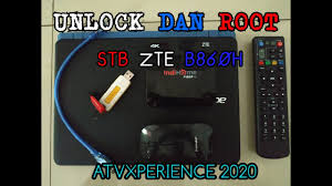 Cara Unlock Dan Root Stb Zte B860h Atvxperience 2020 Youtube