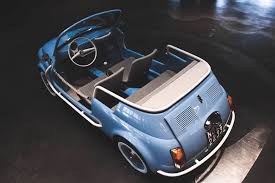 Garage Italia Turns Vintage Fiat 500 Jolly Into An Electric Beauty Fiat 500 Fiat Fiat 500 Vintage