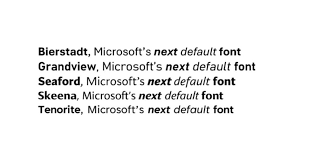 Check spelling or type a new query. Bierstadt Office Nutzer Konnen Uber Neue Standard Schriftart Abstimmen Pc Welt