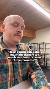 😆😜 Ok, does this hit a little close to home? First you build or borrow a  starter. Then you're naming it, feeding it better than yourself, and  scheduling your weekends around bulk