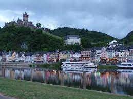 Has balcony and mountain views. Ausblick Vom Restaurant Picture Of Haus Sonnschein Cochem Tripadvisor