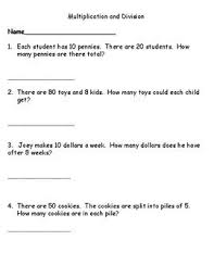 1st sheet focuses on 3 x 1 digit and 2x2 digit 2nd sheet focuses on 1 whole number x a number to 1 d.p. Word Problems Multiplication And Division Word Problems Math Word Problems Multiplication And Division