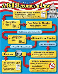 bill becomes a law chart for the classroom teaching