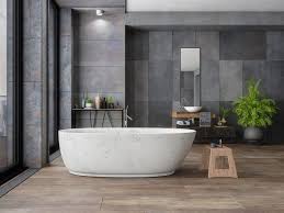 Try using the hexagon tile throughout the bathroom flooring and as the shower floor. 21 Bathroom Tile Ideas Trendy To Timeless