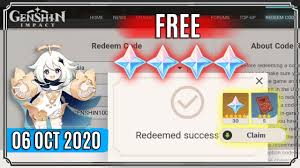 How to redeem codes for genshin impact game? 160 Primogems New Redeem Code For Genshin Impact How To Get Free Primogems On Genshin Impact Youtube