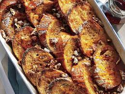 Overnight French Toast Casserole With Bourbon Maple Syrup Recipe Southern Living Recipe French Toast Casserole Overnight Overnight French Toast French Toast Casserole