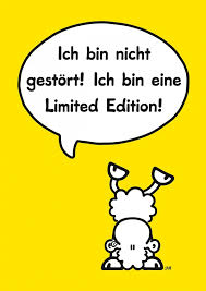 Limited Edition Comic Cartoons Echte Postkarten Online Versenden