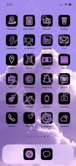 Purple Ios 14 App Icon Pack Neon Aesthetic Ios 14 Icons Etsy App Icon App Store Icon Iphone Icon .14 icons, iphone icon pack neon, neon widgets, iphone icons purple, neon purple app covers make your homescreen unique with a professionally decided to take full advantage of ios14 and make my phone neon purple themed and this pack was absolutely amazing. purple ios 14 app icon pack neon