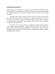 Namun, towkey group telah menjalan pelbagai sektor perniagaan di malaysia. Ringkasan Eksekutif