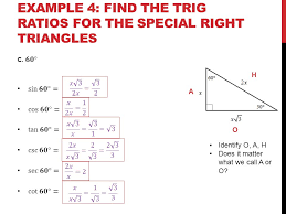 Learn how to calculate the length of sides in right triangles using sin (sine) in addition, it explains how to evaluate trigonometric functions using right triangle trigonometry and special right triangles such as. How To Find Ratios Of Right Triangles