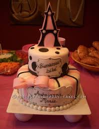To Paris With Love Baby Shower Cake