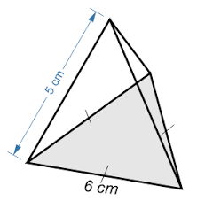 L = s2(1 + √3) jadi cara cepat menghitung luas permukaan limas segiempat beraturan dengan semua rusuknya memiliki panjang yang sama sebesar s dapat dirumuskan: Limas Segitiga Rumus Volume Limas Segitiga Dan Luas Permukaan