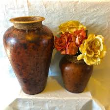 But, if you want to go all out, you could include our colorful faux flowers or decorative stems for the ultimate display or gift to anyone needing a little. Pier 1 Accents African Made Clay Rattan Vases Pier One Poshmark