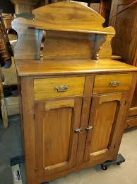 More tall cabinet & pantry organizers. Antique Walnut Jelly Cabinet Kitchen Server Cabinet W Hutch Early Made Beautiful Long Valley Traders