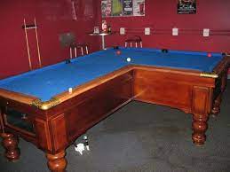 Right Angle L-shaped Pool Table Pool Table Best Pool Tables Man Cave Home Bar