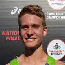 Competitive miler Drew Hunter