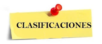 clasificación