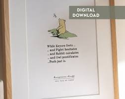 Tao Of Pooh Art Etsy